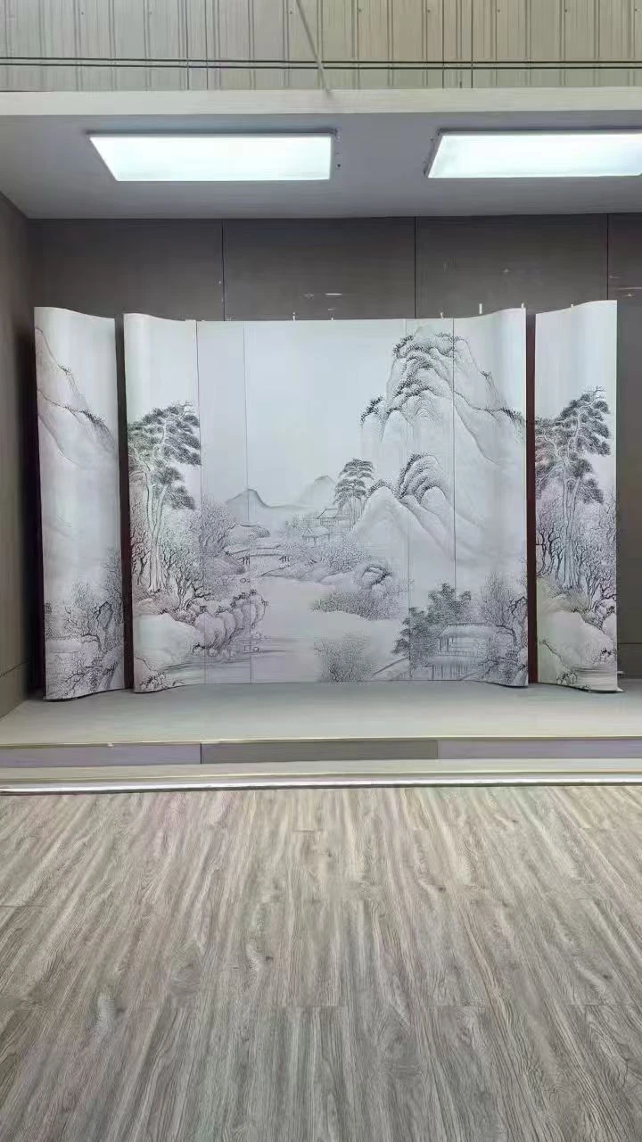 山水墙面 · 空间展开